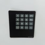 Cubre Teclado en Español Keypad overlay in spanish Dispensador Encore 500 Gilbarco