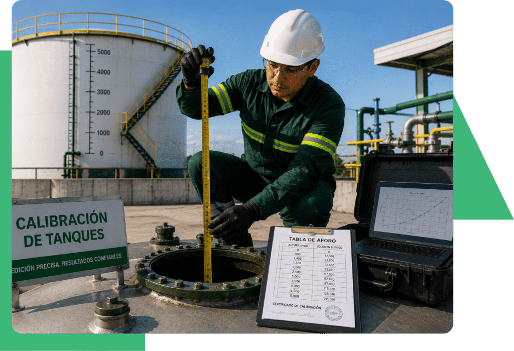 Programa de Calibración de Tanques Combustible
